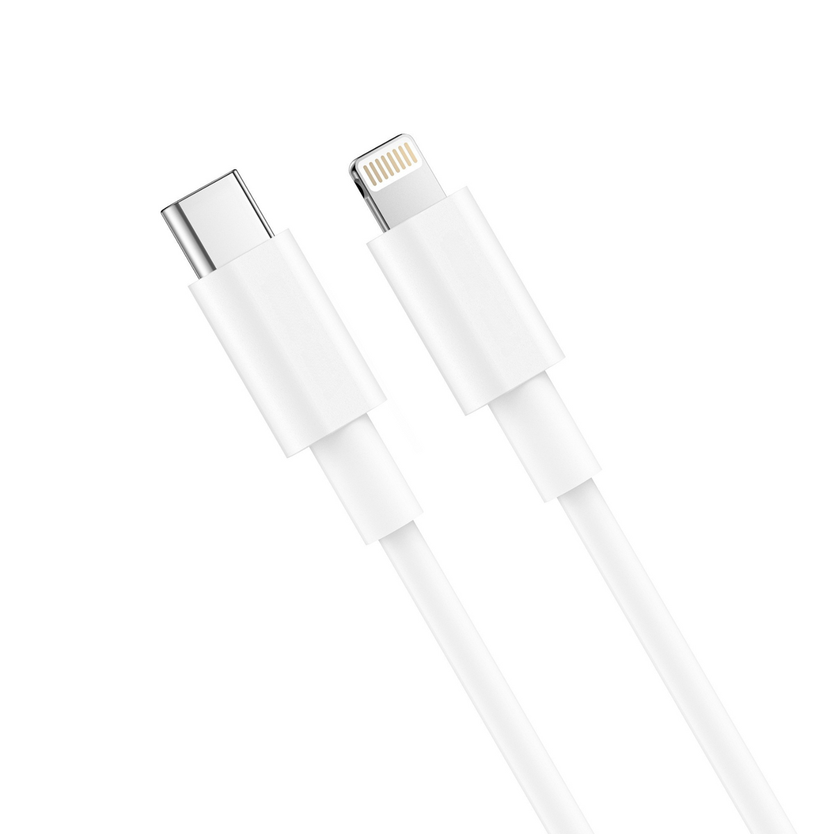 20W USB Type-C to Lightening Data Cable - White